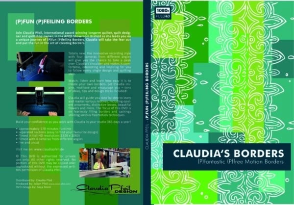 Tutorial "Claudia´s Borders" DVD