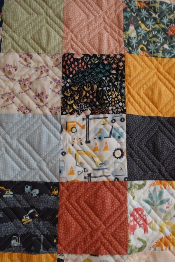 Quilt-Kit "Lama, Dino & Co."