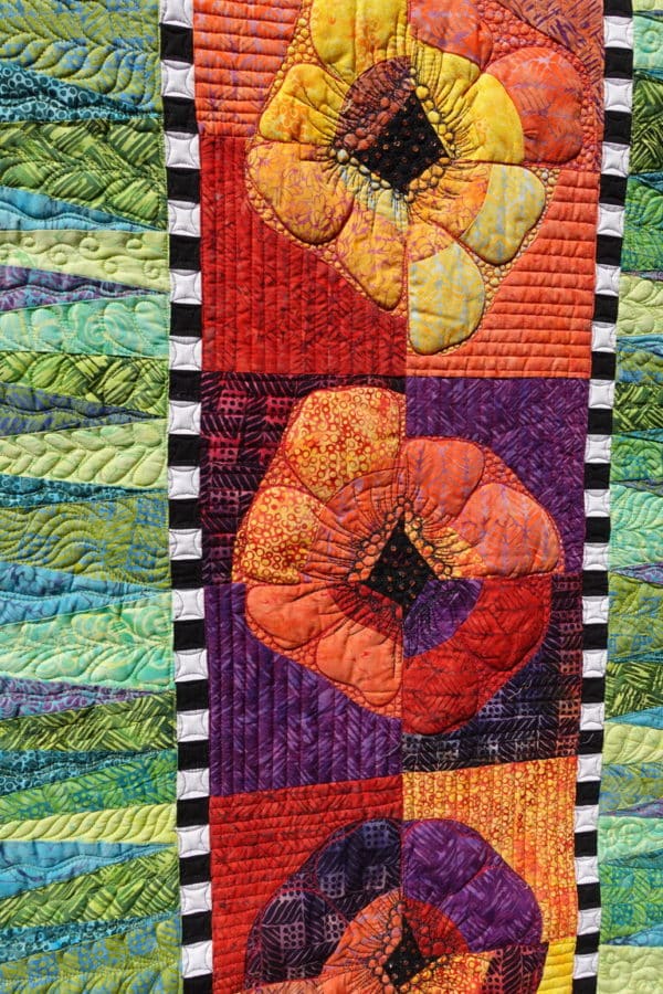 Quilt-Kit "Poppy Field"