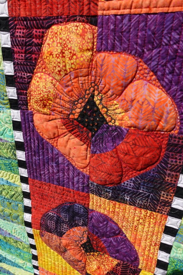 Quilt-Kit "Poppy Field"