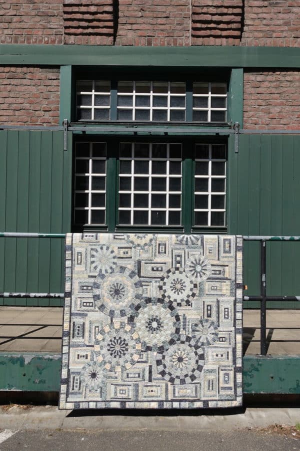 Quilt-Kit "Wheels on Marble"