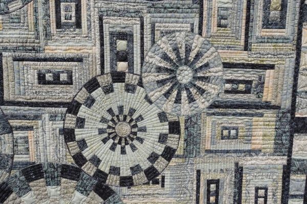 Quilt-Kit "Wheels on Marble"