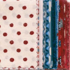 4" Mega Strudel Red, White and Blue"