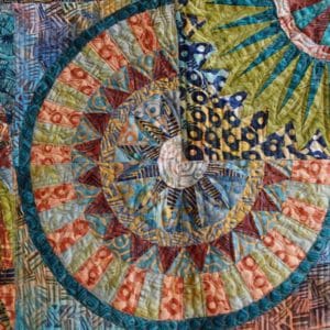 Santorini: Slanted Circles and Squares-Adobe (19,50 € / 100 cm)