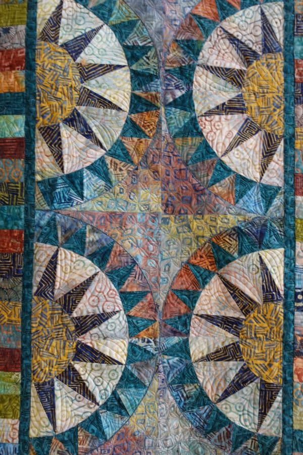 Santorini: Square in a Square-Shark (19,50 € / 100 cm)