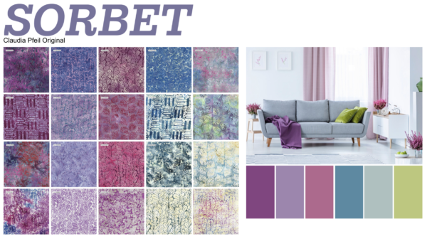 NEU: 2 1/2" Jelly Roll "Sorbet"