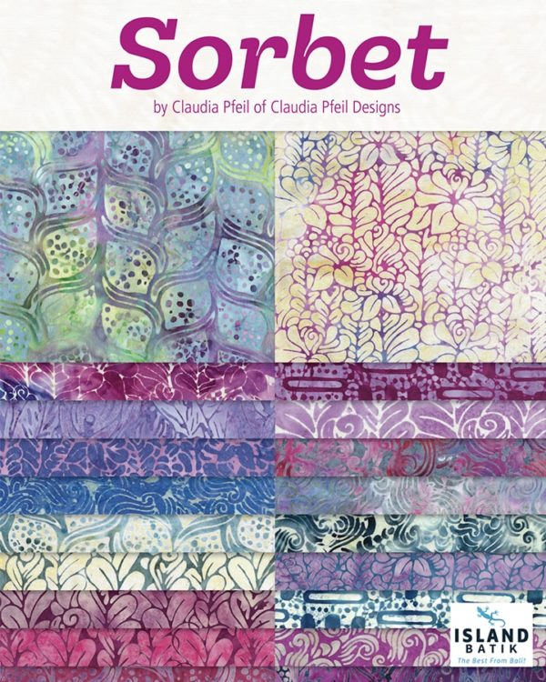 NEU: 2 1/2" Jelly Roll "Sorbet"